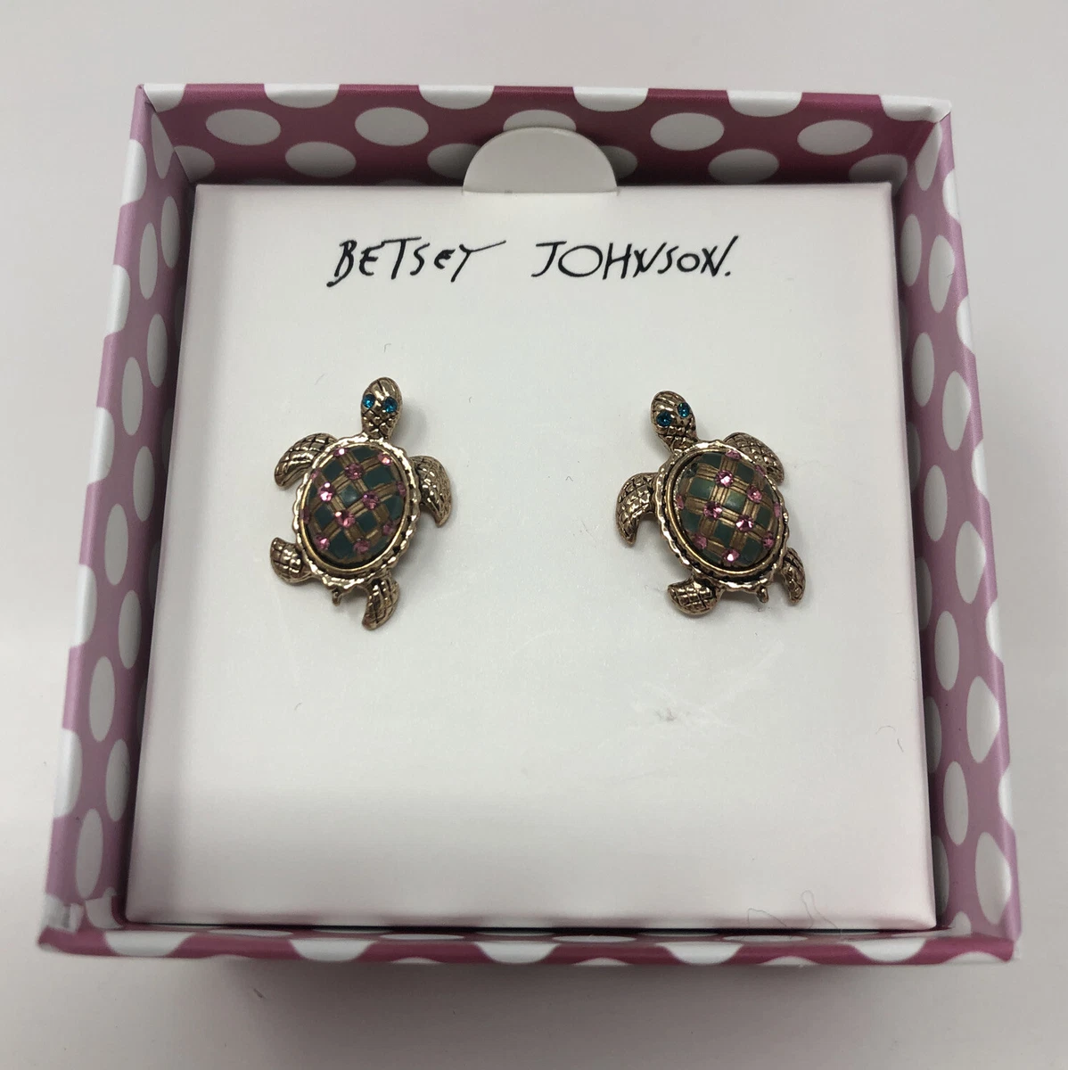 Betsey Johnson Faux Stone Carrot Stud Earrings | Westland Mall