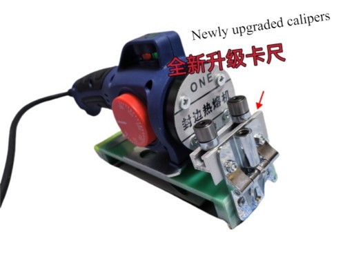 220V Woodworking PVC Edge Banding Machine Portable Adjustable Temperature - Picture 9 of 22
