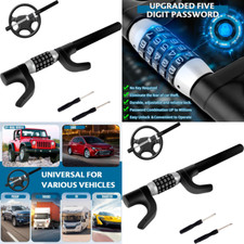 Car Steering Wheel Lock Bar Anti Theft Device Protect Auto Theft Burglary SUV