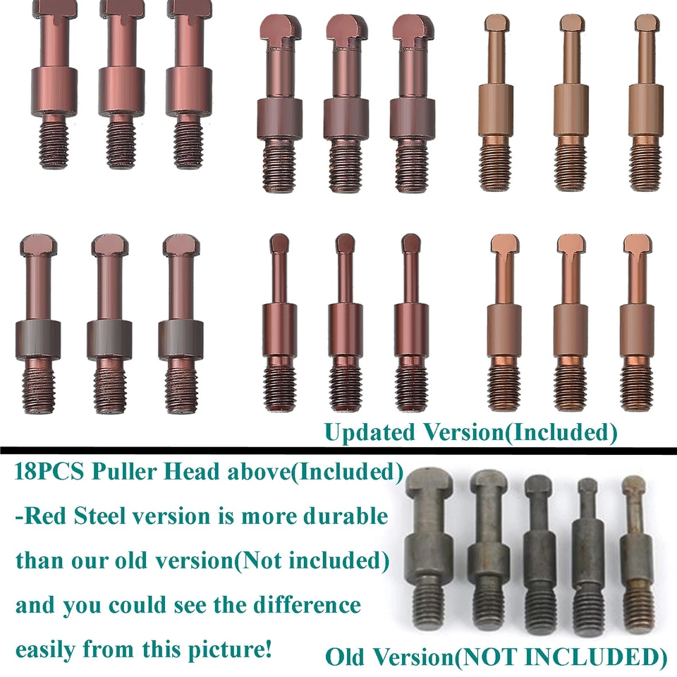 21Pcs Wheel Hub Bearing Puller Tool Set Internal Bearings Adjustment Removal Kit - image 4 of 4