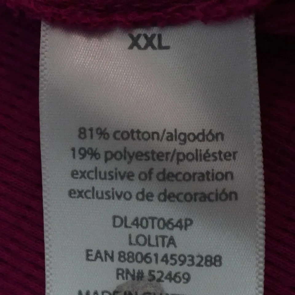 Camiseta para mujer Danskin Now Active 2XL rosa cuello redondo manga larga pulóver Foto 3 de 4
