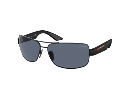 Prada Linea Rossa Sunglasses PS 50ZS 1BO09R Black blue Man UK
