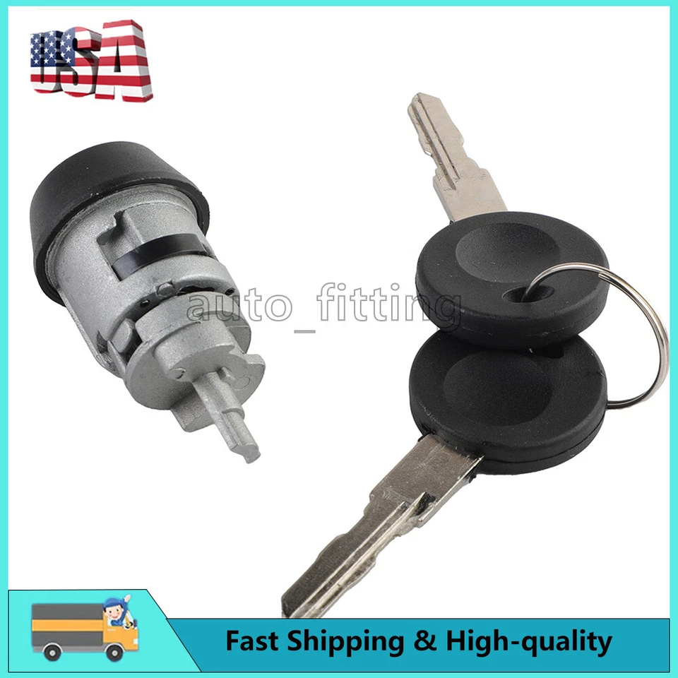 Interruptor de encendido con llaves para VW Beetle Golf Jetta 1971-1978 Audi 1H0905855A Foto 4 de 4