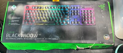 Razer BlackWidow V3 Mechanical Gaming Keyboard with Chroma RGB Lighting