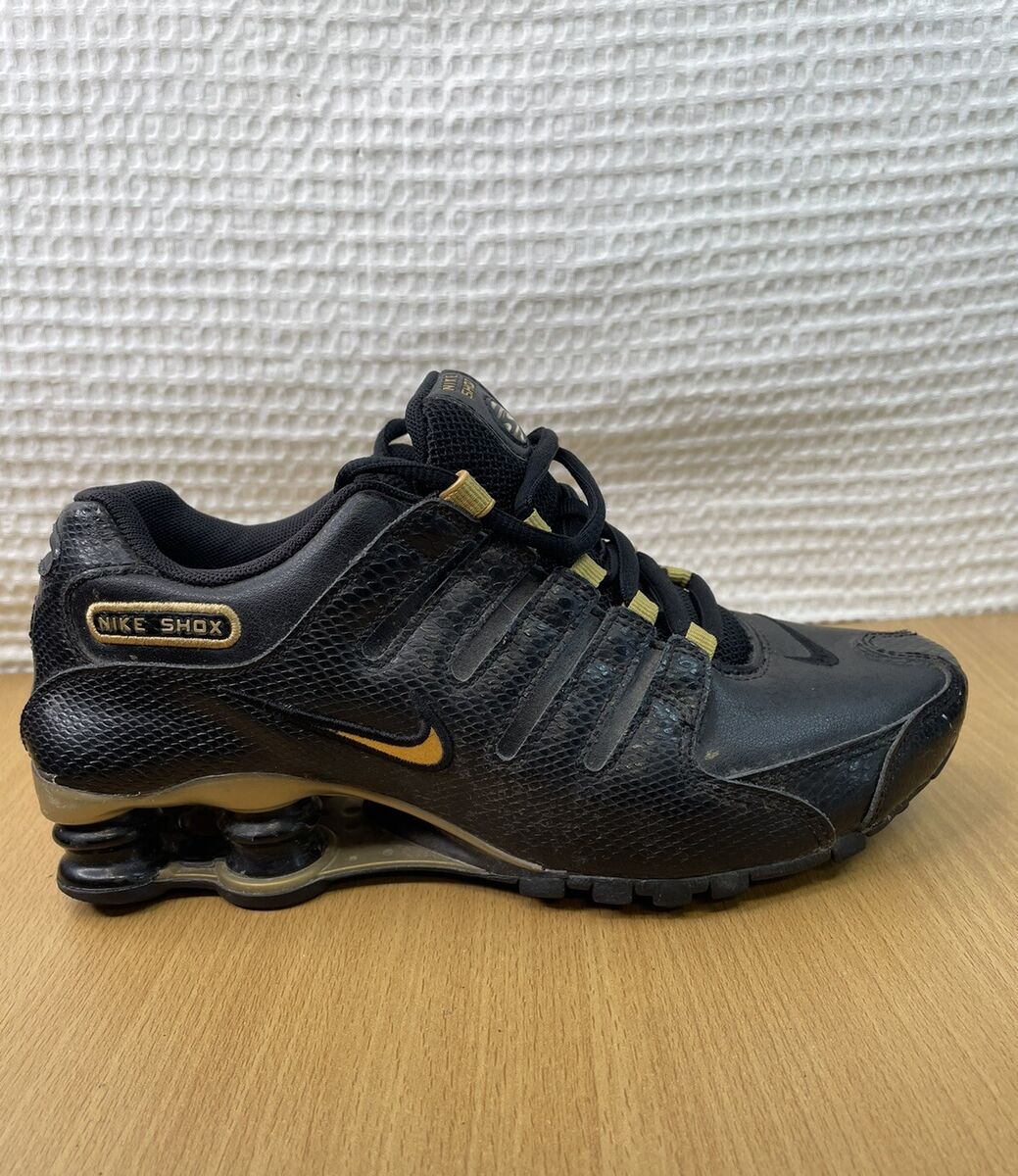 Nike Shox NZ EU Black/Metallic Gold 488312-012 Running Shoes Nike Shox NZ EU Black/Metallic Gold 488312-012 Running Shoes