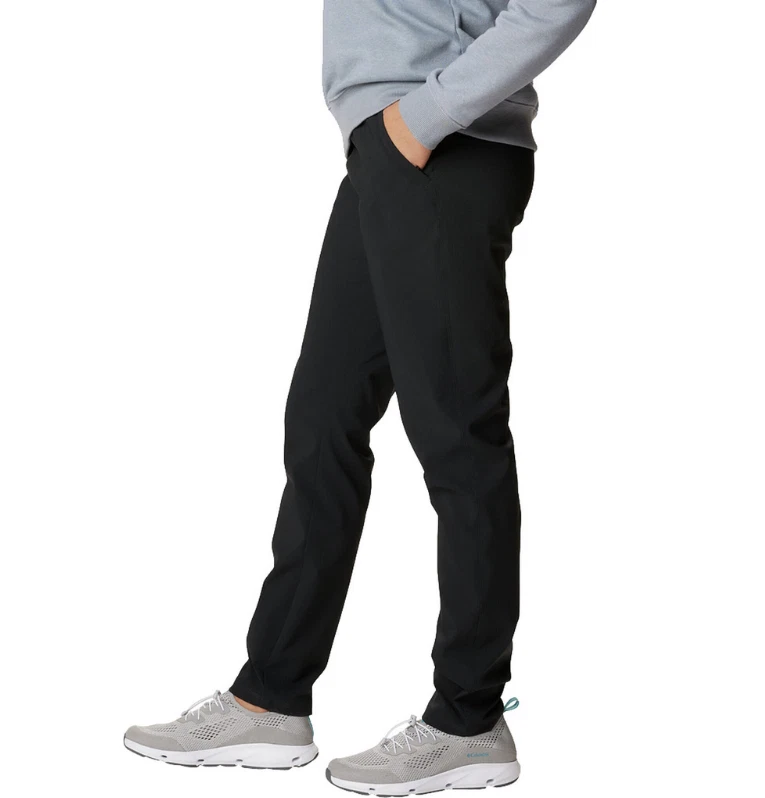 Columbia Women's Anytime Softshell Pull On Pant, Black, X-Small