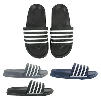Mens Flip Flop Slide Lightweight Casual Comfort Sandals UK size 6 7 8 9 10 11 - Image 1 of 4