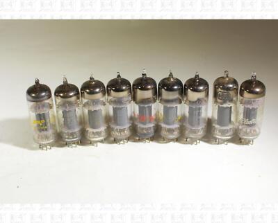 Assorted Brands 6BU8 Vacuum Tubes Tested Used Good Lot Of 9