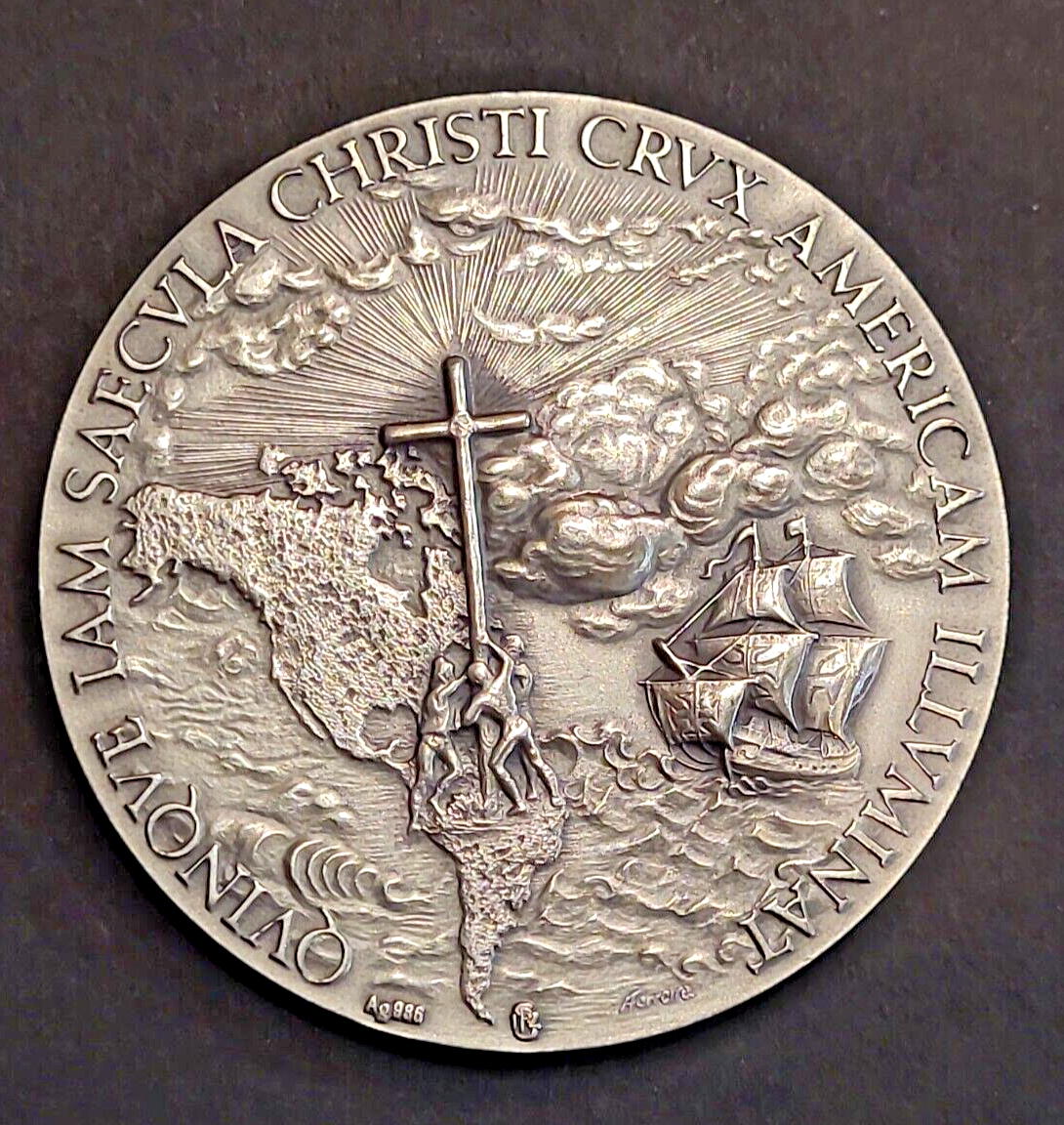Médaille Commémorative – Pape Jean-Paul II – Argent 800 – Vatican – Monnaie De Collection