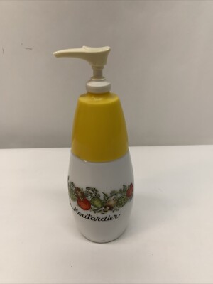 Spice o life Le Moutardier Mustard gemco Corning Vintage Dispenser