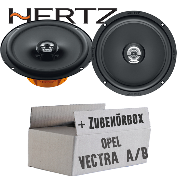 Hertz Lautsprecher FüR Opel Vectra A B 16Cm Koax Boxen Einbauset Auto TüR Vorne-image