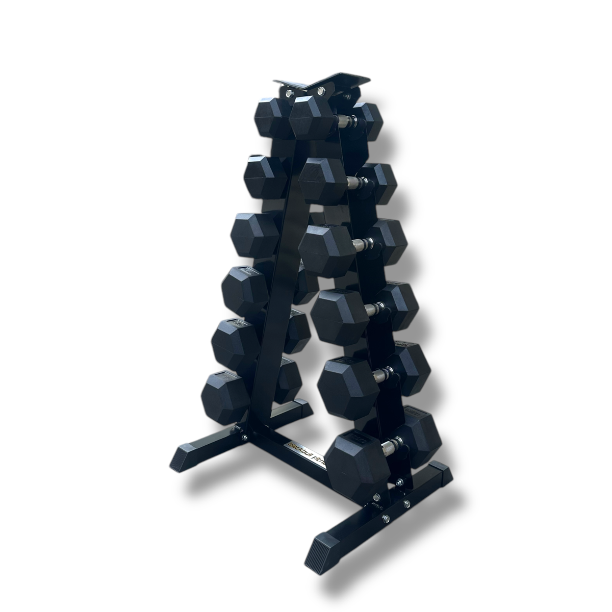 Hex Dumbbells Gym Weights Set 5-30kg Pairs Storage Rack