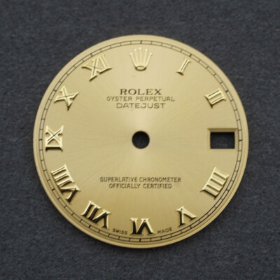 ROLEX ZIFFERBLATT DIAL OYSTER PERPETUAL DATEJUST 36 HERREN 27MM TOP 16233