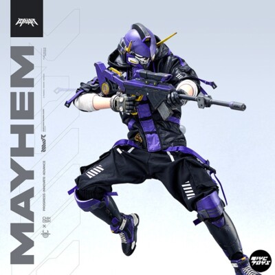 DEVIL TOYS CHK DSK QUICCS MAYHEM&ZERO 2 Packs 1/6th Action Figure