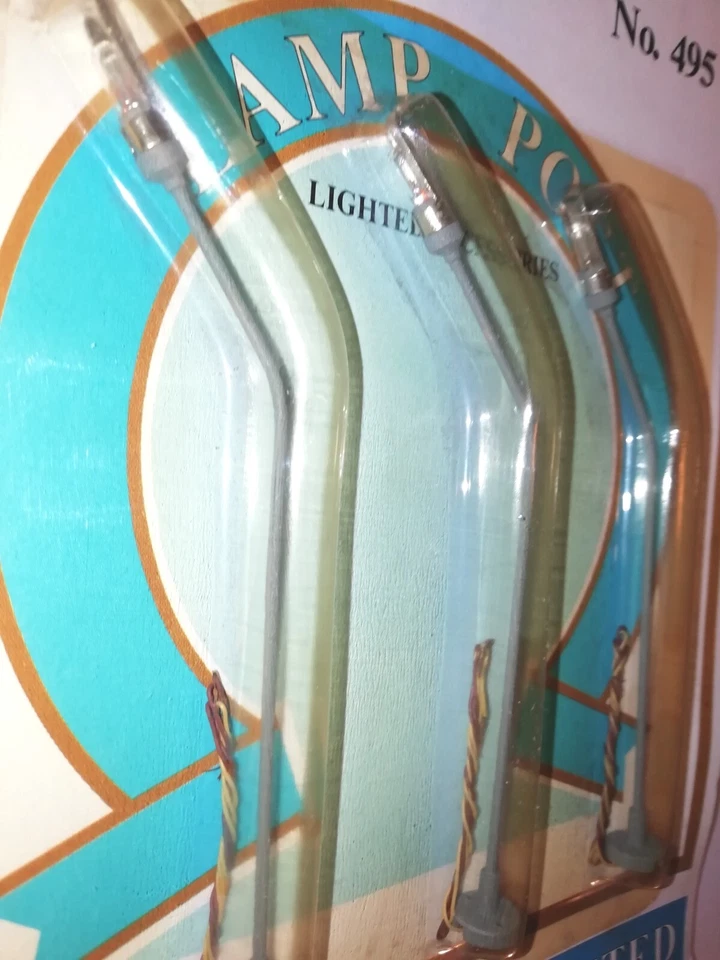 MODEL POWER-495-HO-3 LAMPIONI-BRASS HANDCRAFTED-NUOVI - Immagine 3 di 4