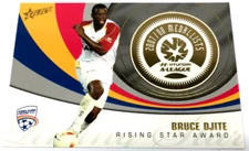 2008-09 A-LEAGUE CARD MEDAL WINNER CARD M5 BRUCE DJITE-RISING STAR