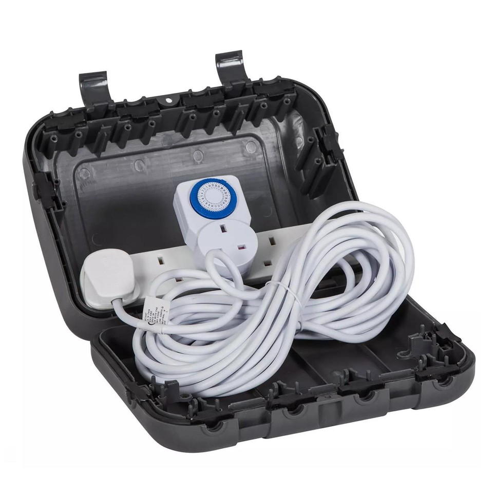 IP64 Weatherproof Electric Box Outdoor Wall Mounted Durable Safe