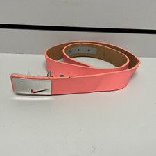 NIKE WOMENS SLEEK MODERN GOLF BELT Small, Light PINK