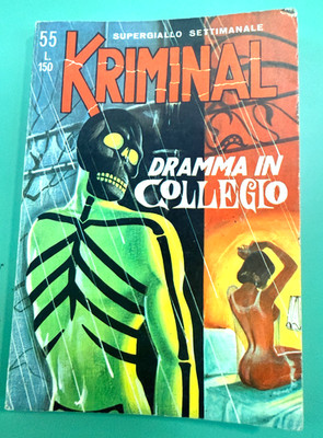 KRIMINAL #55 Drama in College, Editorial Horn, PERFECT - NO RENDERING*