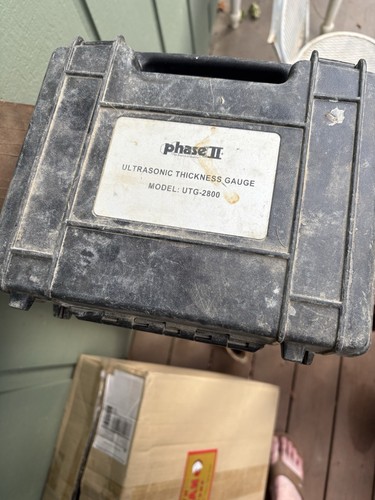 Phase 2 Ultrasonic Thickness Gauge