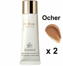Cle de Peau Beaute UV Protective Cream SPF50 PA Ocher 30mL x2 Made in Japan