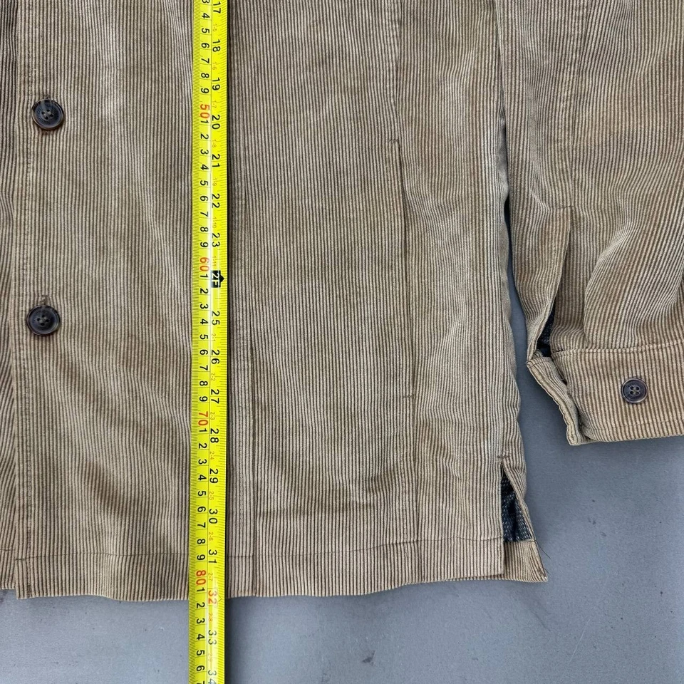 Мужская коричневая желтовато-коричневая вельветовая куртка Newport Harbor размер L - Изображение 4 из 4