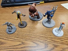 Marvel Crisis Protocol- Juggernaut, Beast, Mystique, Wolverine, Sabretooth