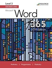 Benchmark Series: Microsoft Word 2019 Level 3 : Text Paperback