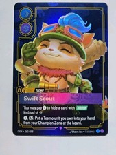 League Of Legends Riftbound Teemo Swift Scout #263/298 — live eBay listing
