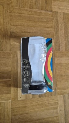 Mc Donalds Coca Cola Glas 2012 Olympic Games London England NEU & OVP Schwarz