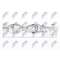 NTY NPW-VV-044 Antriebswelle