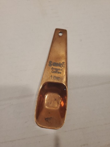 Vintage Sanka Copper Ground Coffee Scoop 1 Tbsp