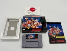 Fatal Fury 2 Super Nintendo SNES Complete CIB Video Game Works