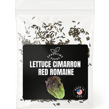 Cimarron Red Romaine Lettuce Seeds 500 , Heirloom Non-GMO Salad