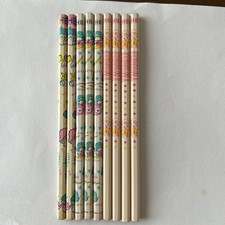 Sanrio Vintage Little Twin Stars Hb Pencil 9 Piece Set from japan