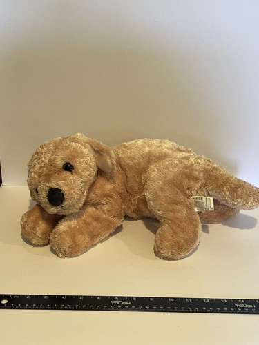 Kmart Brown Tan Golden Retriever Labrador Floppy Beans 16 inch Rare Rarität