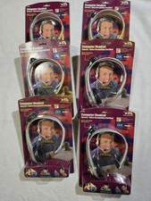 NEW - 6 Cyber Acoustics Computer Headsets AC-300 R Speech / Voice / School