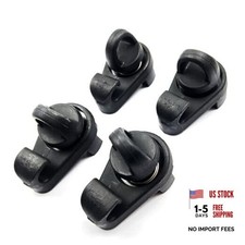 4pcs Bed Rail Hooks Compatible with Tacoma 2005-2024, Tundra 2007-2024 PT278
