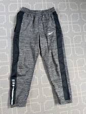 Nike Dri-Fit Boys Basketball Pants Grey Size XL