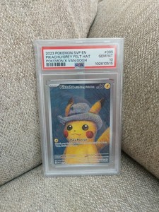 Pikachu with Grey Felt Hat Psa 10 | eBay