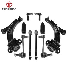 10pcs Complete Front Suspension Kit For 2010 Ford Mustang Control Arms Tie Rods