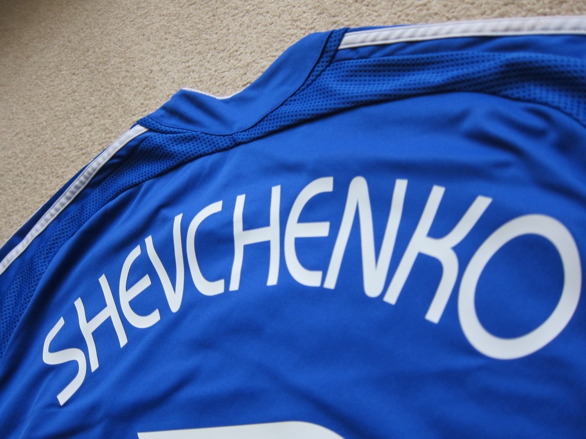 06/07 Chelsea SHEVCHENKO Soccer Jersey Football Shirt [XL