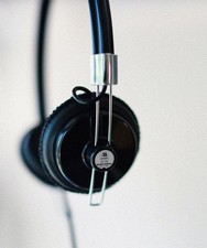 ASHIDAVOX ST-90-07 Blak On-Ear Wired Headphones