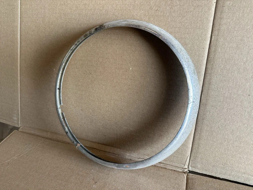 Austin Healey Sprite Mk1 1275 Headlight Mount Trim Ring OEM -W4 - Image 2 of 4
