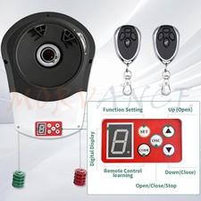 Automatic Roller Door Opener 100W Motor 25m� Garage Door Remote Control NEW