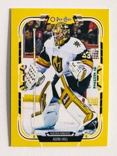 ADIN HILL 2025-26 O-Pee-Chee Yellow Border #85 Vegas Golden Knights