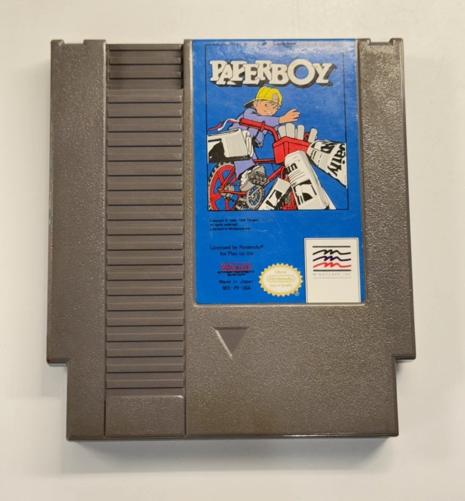 Nintendo NES Paperboy Video Games for sale - eBay