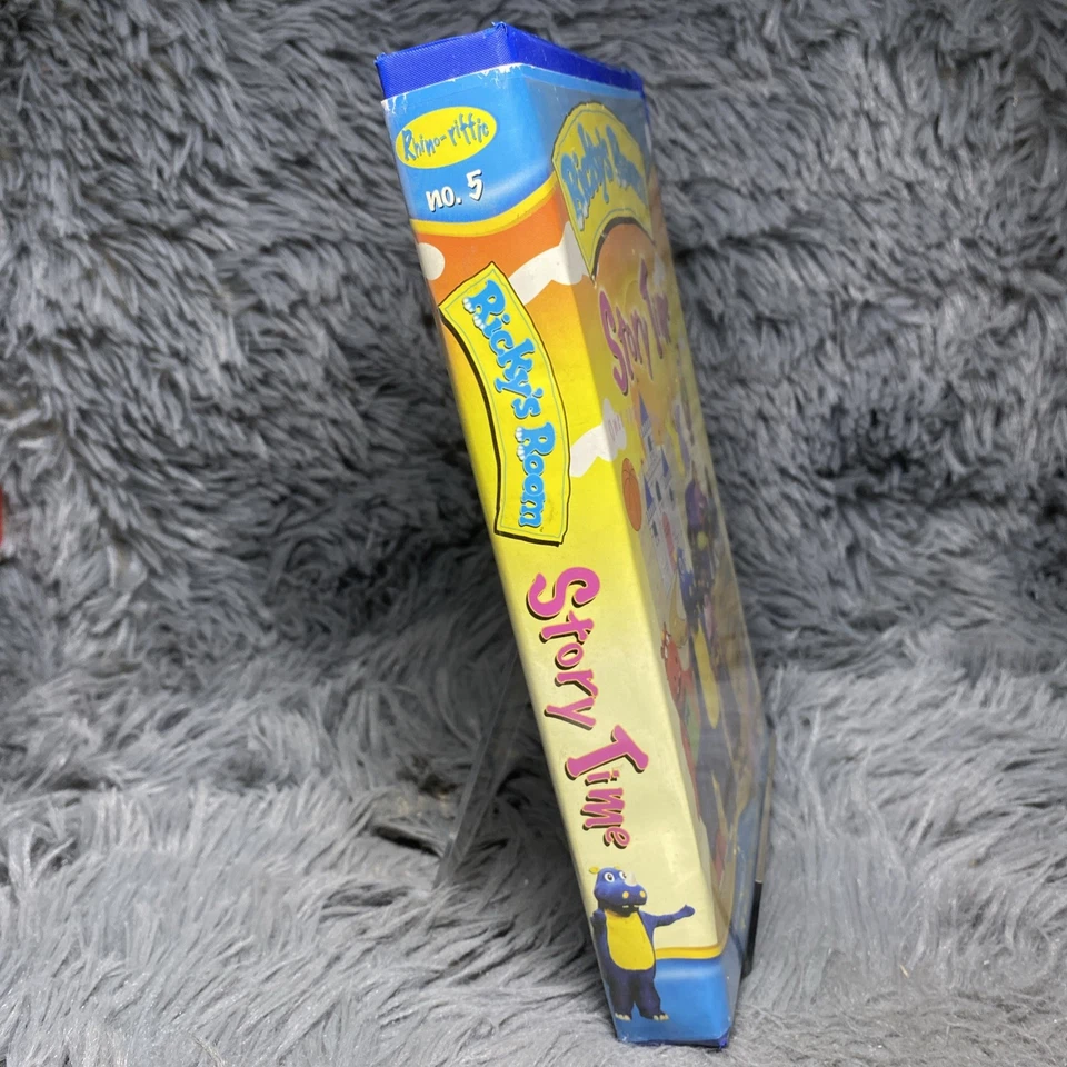 Ricky's Room Story Time No. 5 VHS Tape 2001 Kaboom Telegenic Clamshell Rare Show - Image 3 of 4