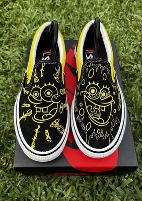 Vans x Spongebob Skate Slip-On - skate shoes (M 9 / W 10.5) 