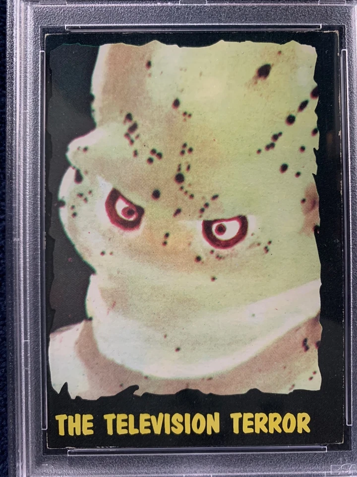 1964 Topps (Bubbles) Outer Limits Card #1 The Television Terror PSA 4 - Image 4 of 4